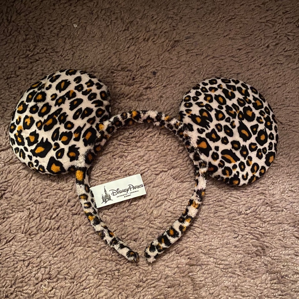 Cheetah Print Mouse Ears